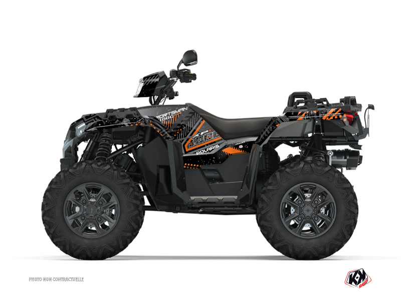 Kit Decor Quad Redrock Polaris 1000 Sportsman XP S Forest Nero Arancione (2020-2023)