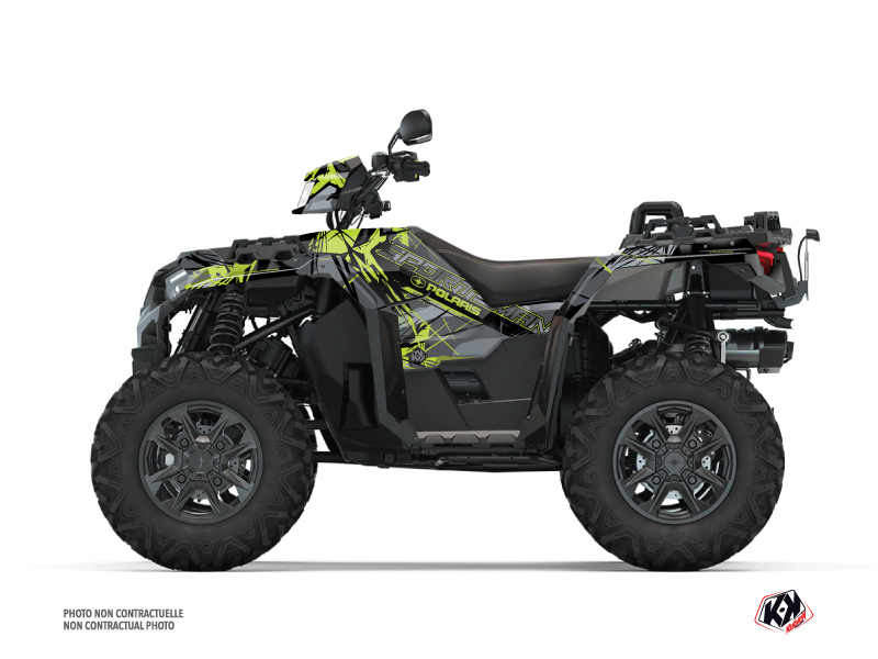 Kit Decorazione Quad Evil Polaris 1000 Sportsman XP S Forest Grigio Verde (2020-2023)