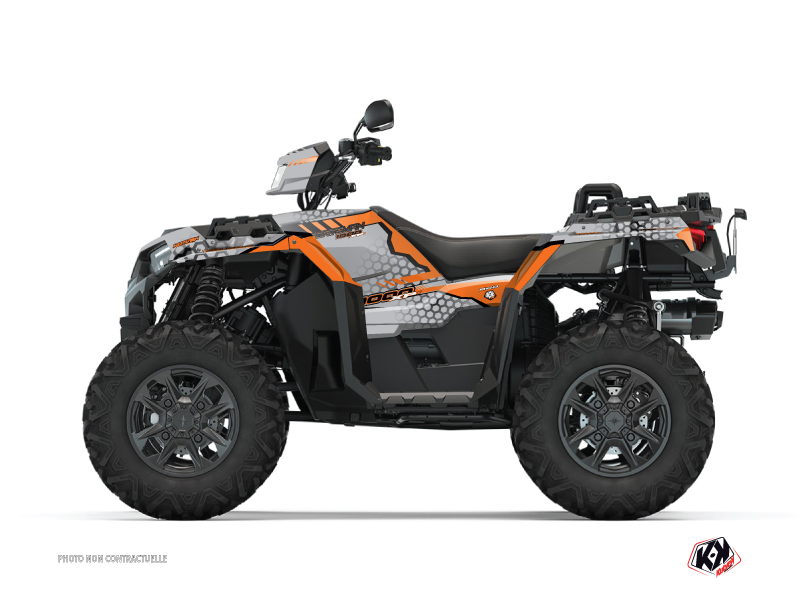 Kit Decor Quad Splinter Polaris 1000 Sportsman XP S Forest Grigio Arancio (2020-2023)