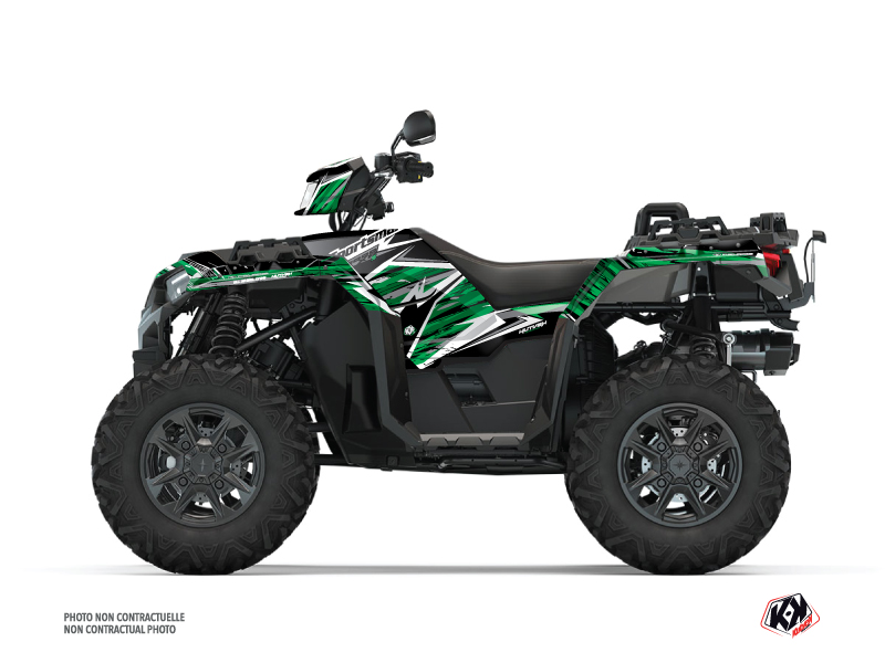 Kit Decor Quad Jungle Polaris 1000 Sportsman XP S Forest Nero Verde (2020-2023)