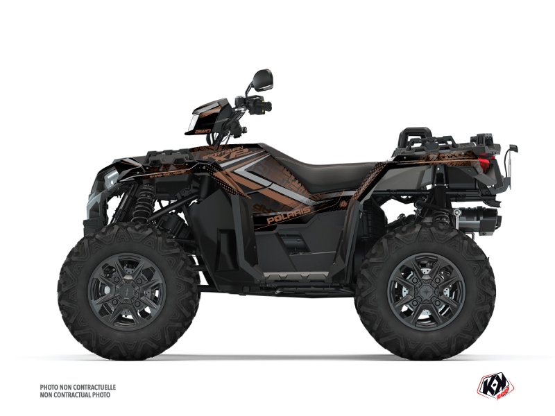 Kit Decor Quad Rock Polaris 1000 Sportsman XP S Forest Marrone (2020-2023)