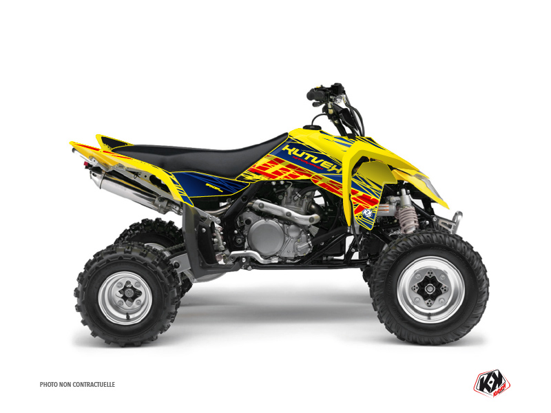 Kit Decor Quad Eraser Suzuki 450 LTR Blu Giallo (2007-2014)