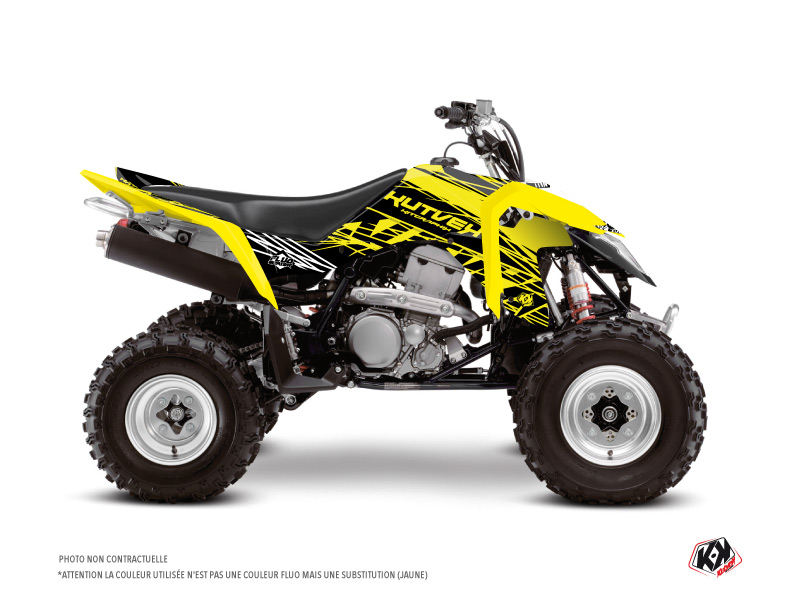 Kit Decor Quad Eraser Fluo Suzuki 400 LTZ IE Giallo (2009-2011)