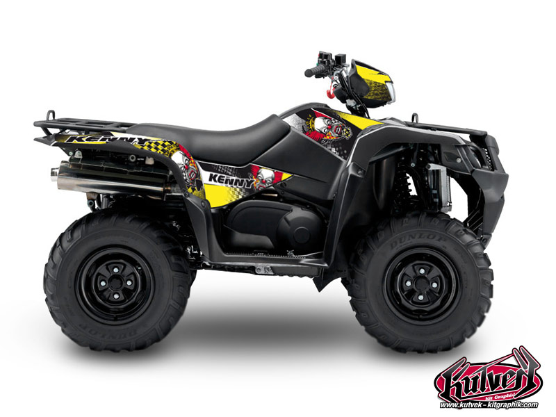Kit Decorazione Quad Kenny Suzuki King Quad 750 (2019-2023)