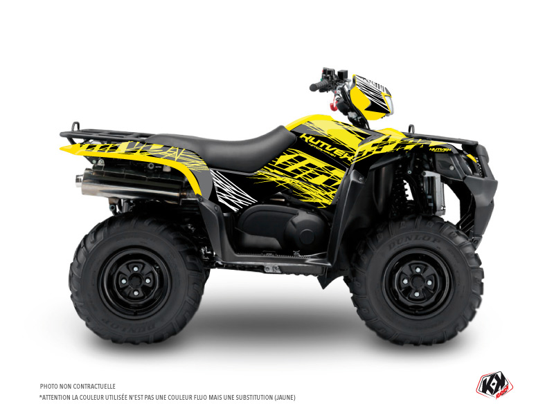 Kit Decor Quad Eraser Fluo Suzuki King Quad 750 Giallo (2019-2023)