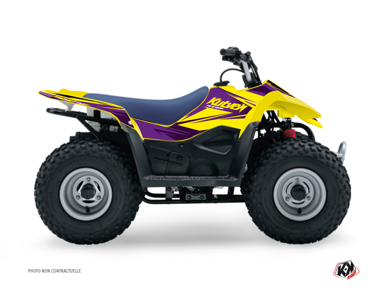 Kit Decorazione Quad Stage Suzuki 50 LT Giallo Viola (1994-2003)