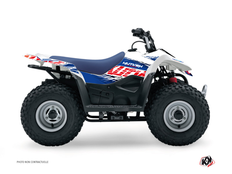 Kit Decor Quad Eraser Suzuki 80 LT Blu Rosso (1987-2003)
