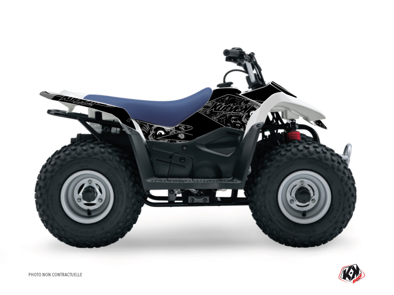 Kit Decor Quad Zombies Dark Suzuki 80 LT Nero (1987-2003)