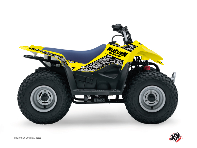 Kit Decorazione Quad Predator Suzuki 90 LTZ Giallo (2007-2013)