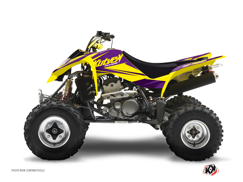 Kit Decor Quad Stage Suzuki 250 LTZ Giallo Viola (2004-2011)