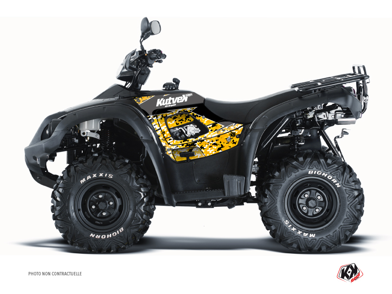 Kit Decor Quad Predator TGB Blade 1000 V-TWIN Nero Giallo (2015-2018)