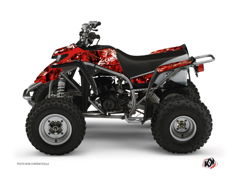 Kit Decor Quad Camo Yamaha Blaster Rosso (1988-2002)