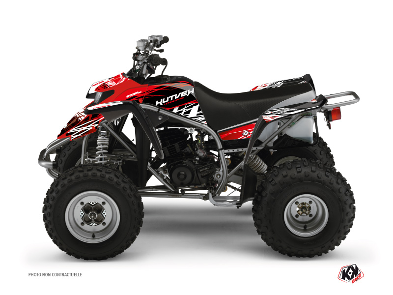 Kit Decor Quad Eraser Yamaha Blaster Rosso Bianco (1988-2002)