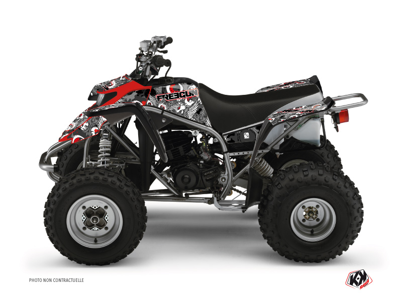 Kit Decor Quad Freegun Eyed Yamaha Blaster Rosso (1988-2002)