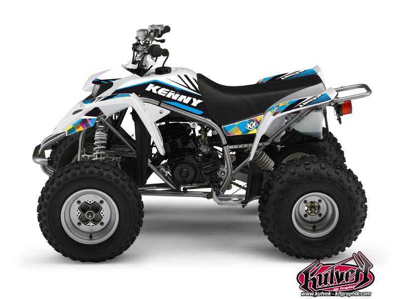 Kit Decor Quad Kenny Yamaha Blaster Blu (2003-2007)