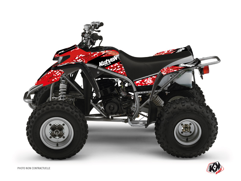 Kit Decor Quad Predator Yamaha Blaster Rosso (2003-2007)