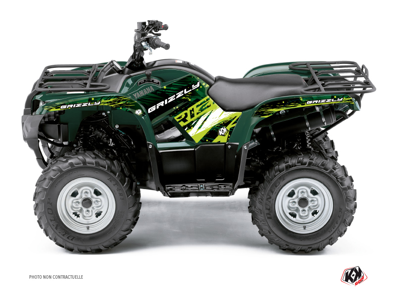 Kit Decorazione Quad Wild Yamaha 125 Grizzly Verde (2005-2013)
