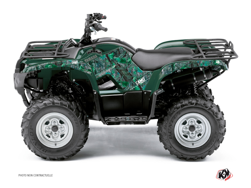 Kit Decor Quad Camo Yamaha 300 Grizzly Verde (2011-2014)