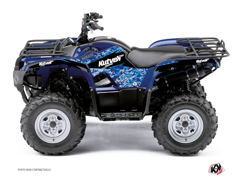 Kit Decorazione Quad Predator Yamaha 300 Grizzly Blu (2011-2014)