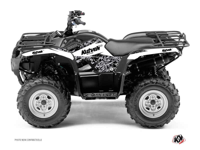 Kit Decorazione Quad Predator Yamaha 450 Grizzly Bianco (2008-2018)