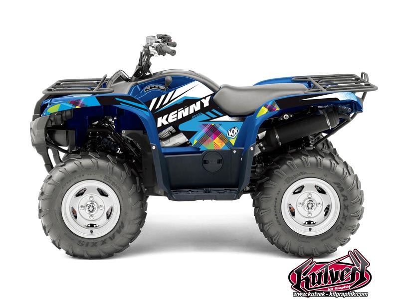 Kit Decorazione Quad Kenny Yamaha 550-700 Grizzly Blu (2008-2015)