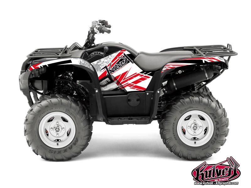 Kit Decor Quad Spirit Yamaha 550-700 Grizzly Rosso (2008-2015)