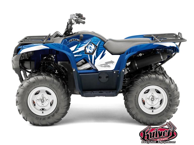 Kit Decor Quad Graff Yamaha 550-700 Grizzly Blu (2008-2015)