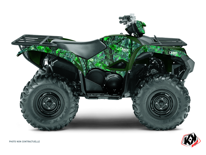 Kit Decorazione Quad Camo Yamaha 700-708 Grizzly Verde (2016-2021)