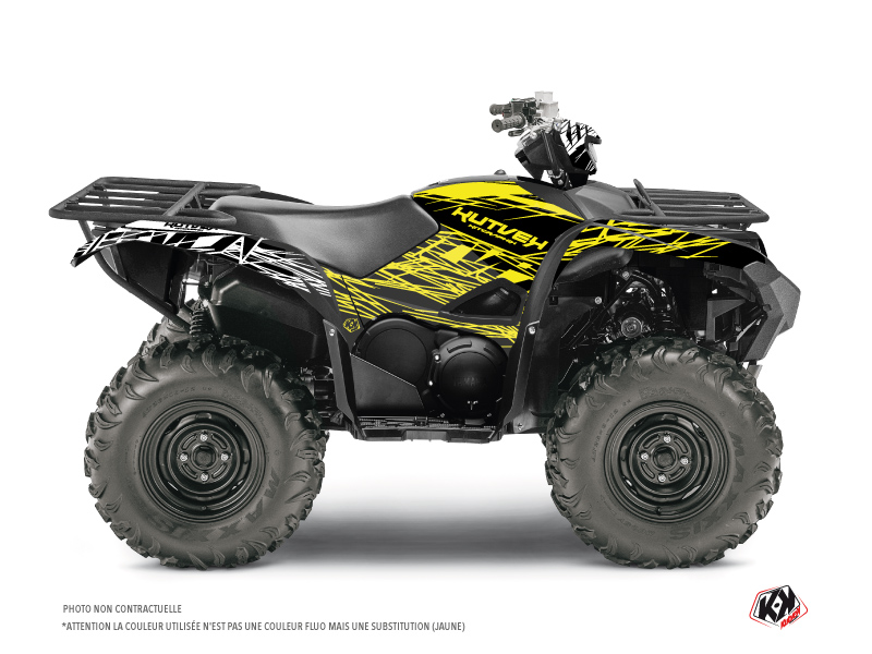 Kit Decor Quad Eraser Fluo Yamaha 700-708 Grizzly Giallo (2016-2021)