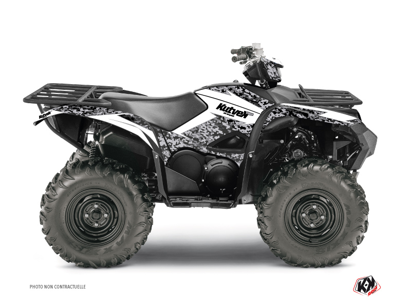Kit Decorazione Quad Predator Yamaha 700-708 Grizzly Bianco (2016-2021)