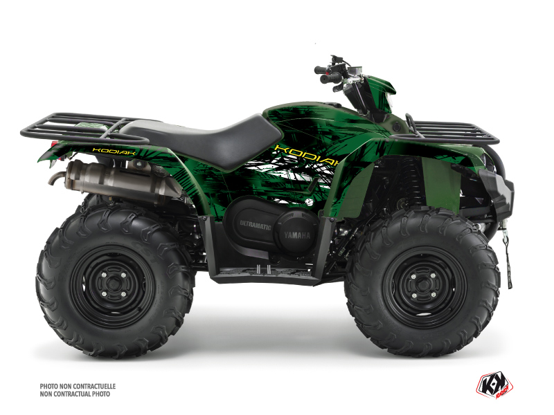 Kit Decorazione Quad Wild Yamaha 450 Kodiak Verde (2018-2023)