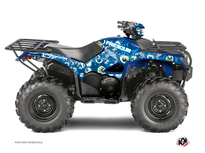 Kit Decorazione Quad Freegun Eyed Yamaha 700-708 Kodiak Blu (2016-2023)
