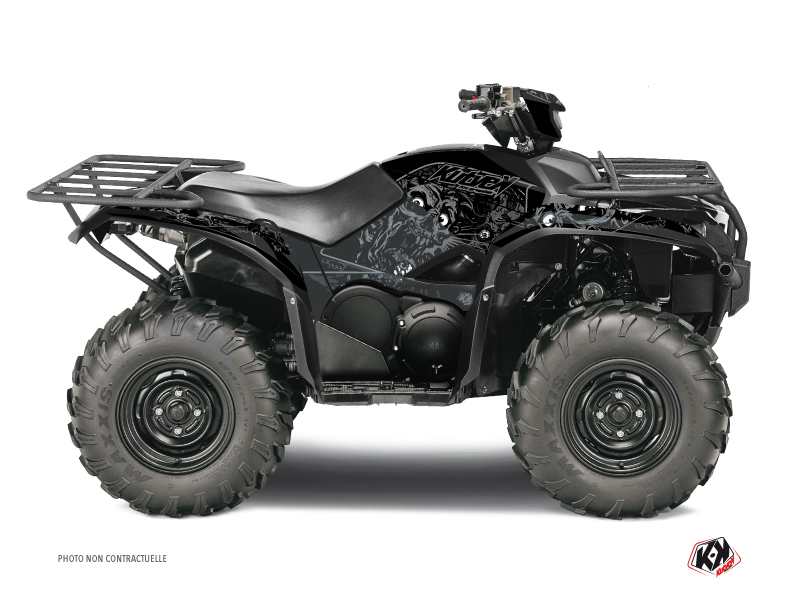 Kit Decor Quad Zombies Dark Yamaha 700-708 Kodiak Nero (2016-2023)