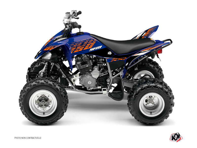 Kit Decor Quad Flow Yamaha 250 Raptor Arancione (2008-2014)