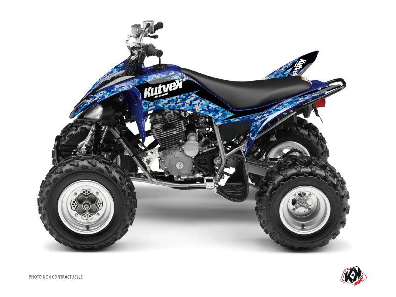 Kit Decorazione Quad Predator Yamaha 250 Raptor Blu (2008-2014)