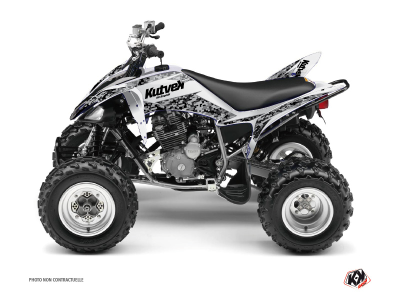Kit Decorazione Quad Predator Yamaha 250 Raptor Bianco (2008-2014)