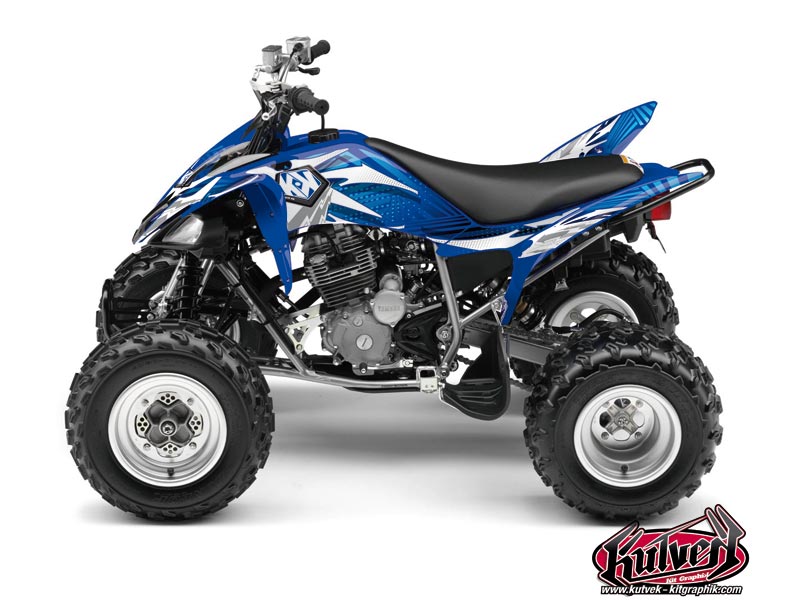 Kit Decor Quad Graff Yamaha 250 Raptor Blu (2008-2014)