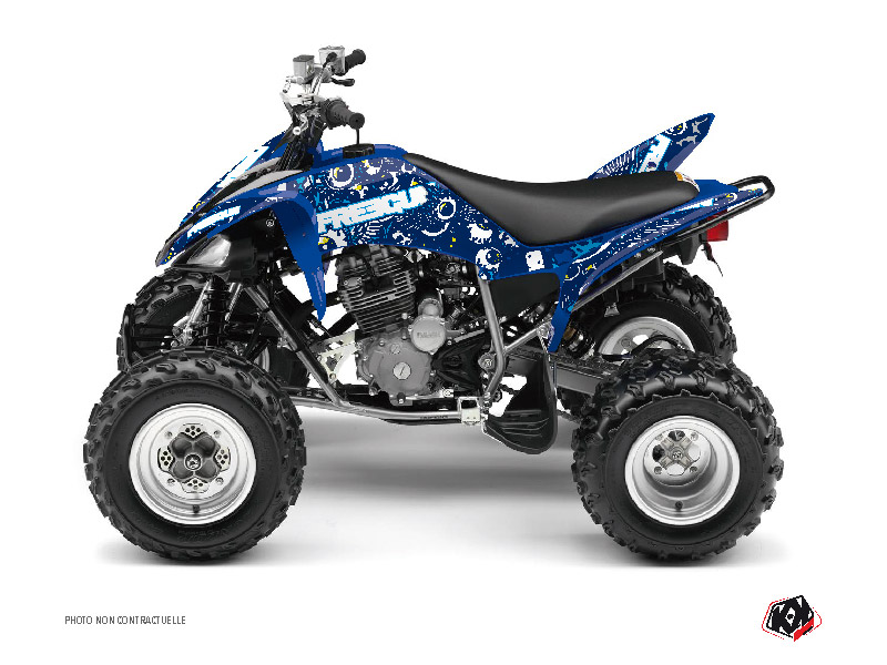 Kit Decor Quad Freegun Eyed Yamaha 250 Raptor Blu (2008-2014)