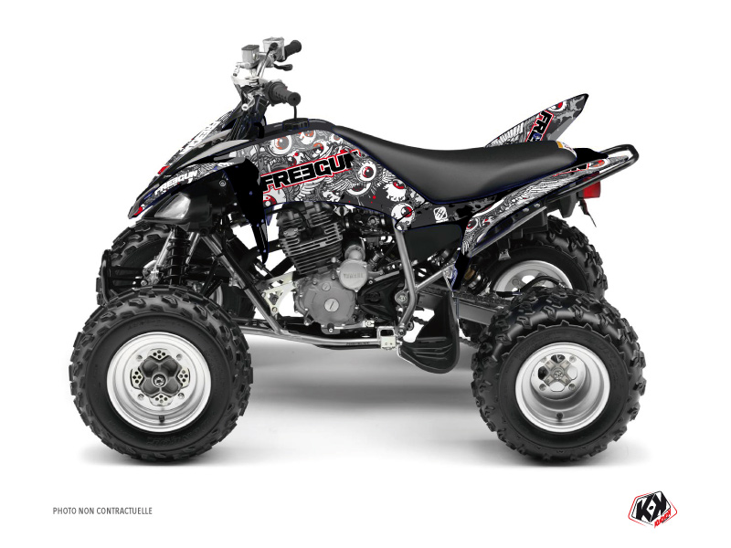 Kit Decor Quad Freegun Eyed Yamaha 250 Raptor Rosso (2008-2014)
