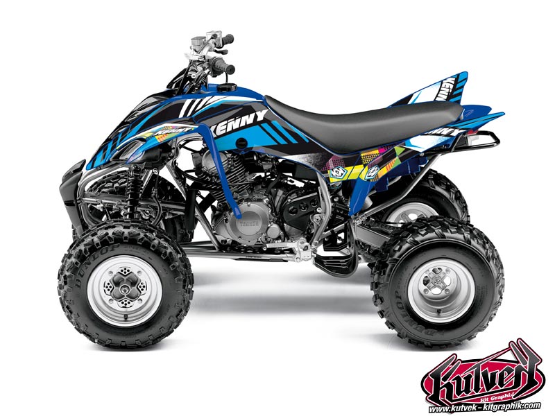 Kit Decor Quad Kenny Yamaha 350 Raptor Blu (2005-2015)