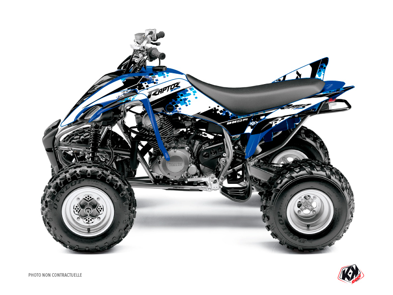 Kit Decor Quad Hangtown Yamaha 350 Raptor Blu (2005-2015)