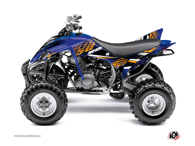 Kit Decor Quad Flow Yamaha 350 Raptor Arancione (2005-2015)