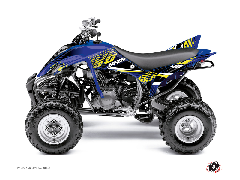Kit Decor Quad Flow Yamaha 350 Raptor Giallo (2005-2015)