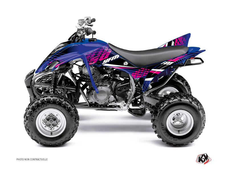 Kit Decor Quad Flow Yamaha 350 Raptor Rosa (2005-2015)