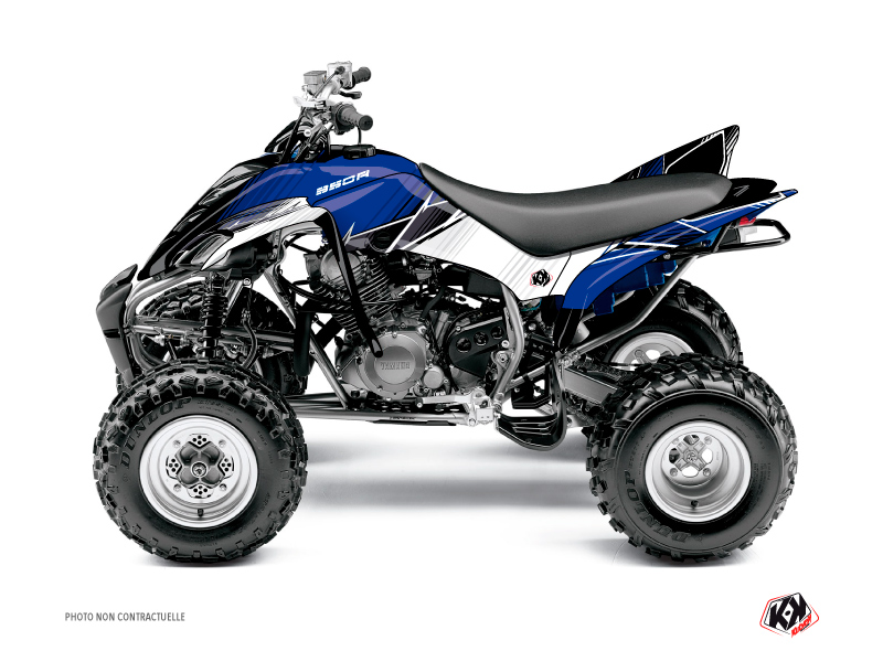 Kit Decor Quad Stripe Yamaha 350 Raptor Blu (2005-2015)