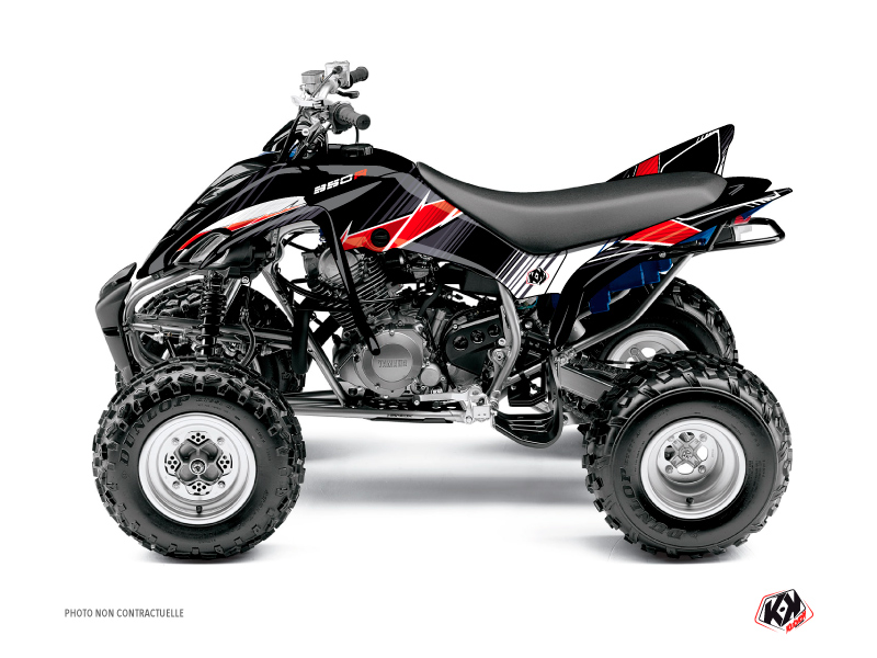 Kit Decor Quad Stripe Yamaha 350 Raptor Rosso (2005-2015)