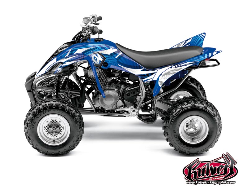 Kit Decor Quad Graff Yamaha 350 Raptor Blu (2005-2015)