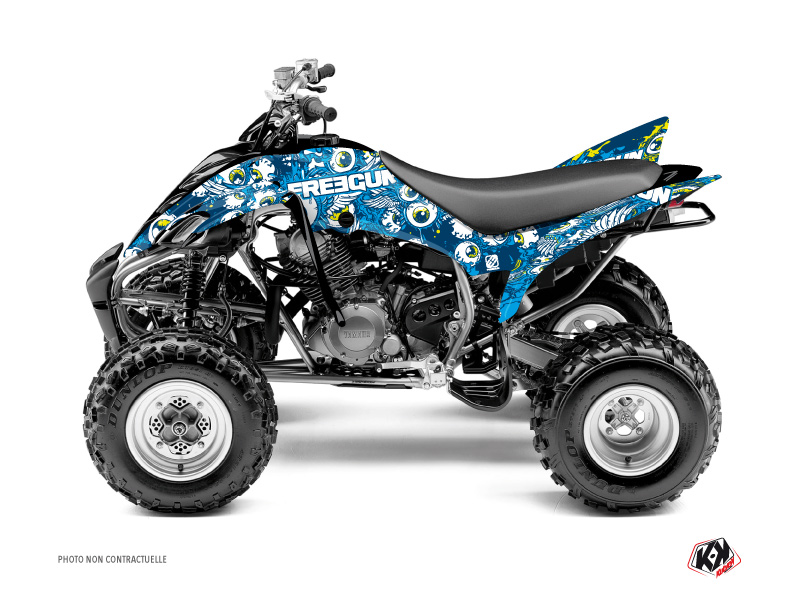 Kit Decor Quad Freegun Eyed Yamaha 350 Raptor Blu (2005-2015)