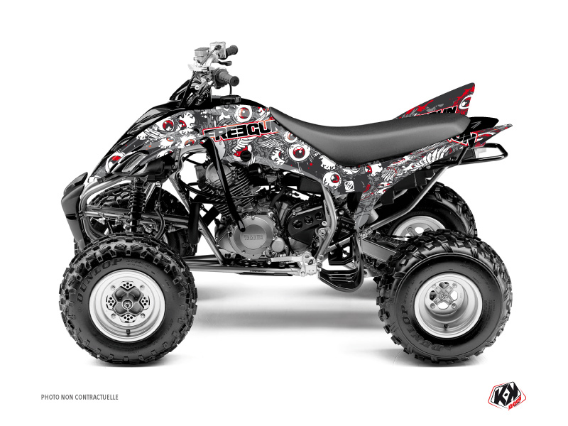 Kit Decor Quad Freegun Eyed Yamaha 350 Raptor Rosso (2005-2015)