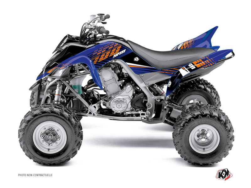 Kit Decor Quad Flow Yamaha 660 Raptor Arancione (2001-2005)